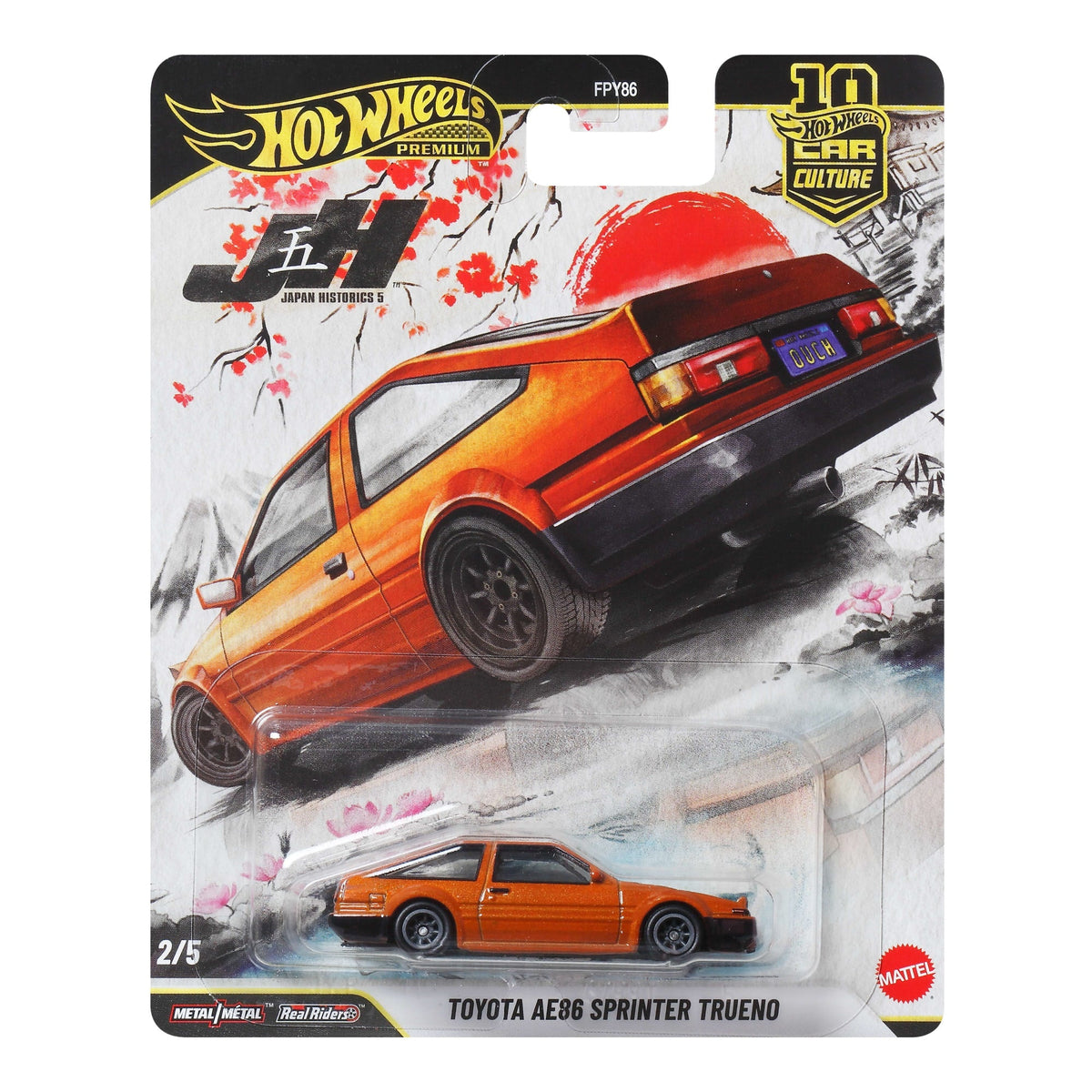 Hot Wheels Premium Car Culture Toyota AE86 Sprinter Trueno