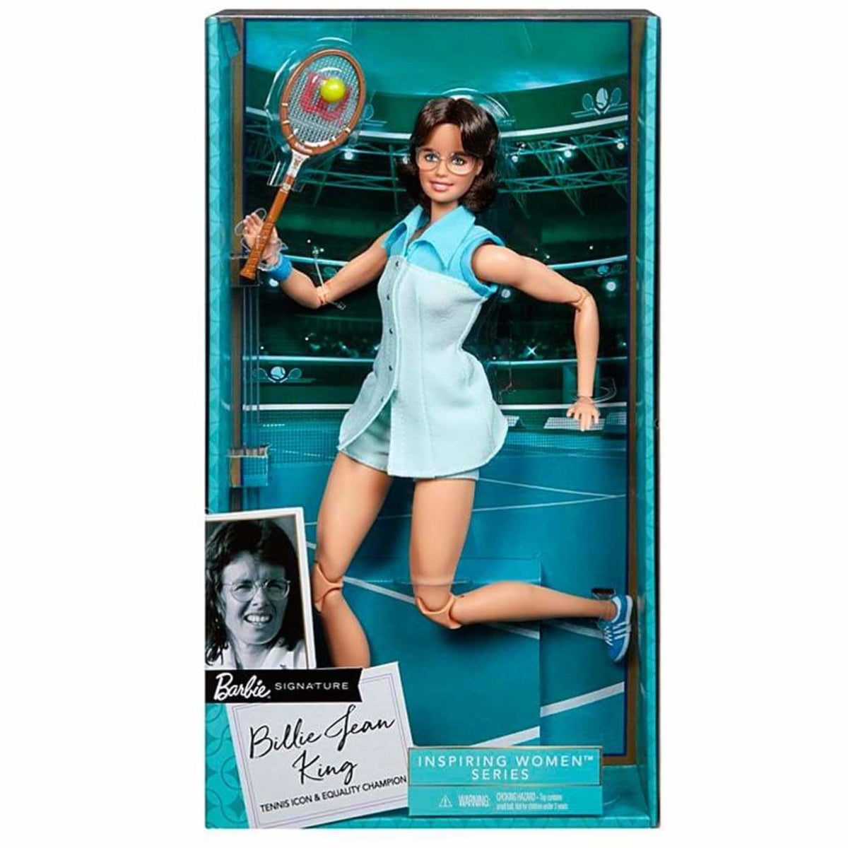 Billie Jean King Barbie Inspiring Women Series Doll