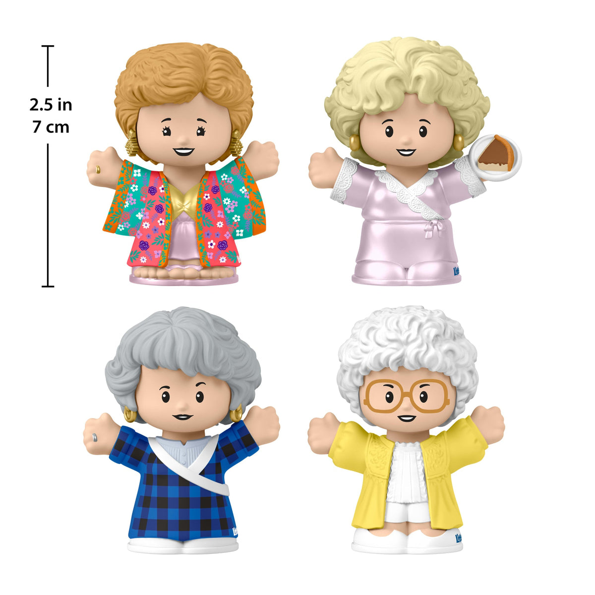 Little People Collector The Golden Girls Late Night Cheesecake, 40th Anniversary Set