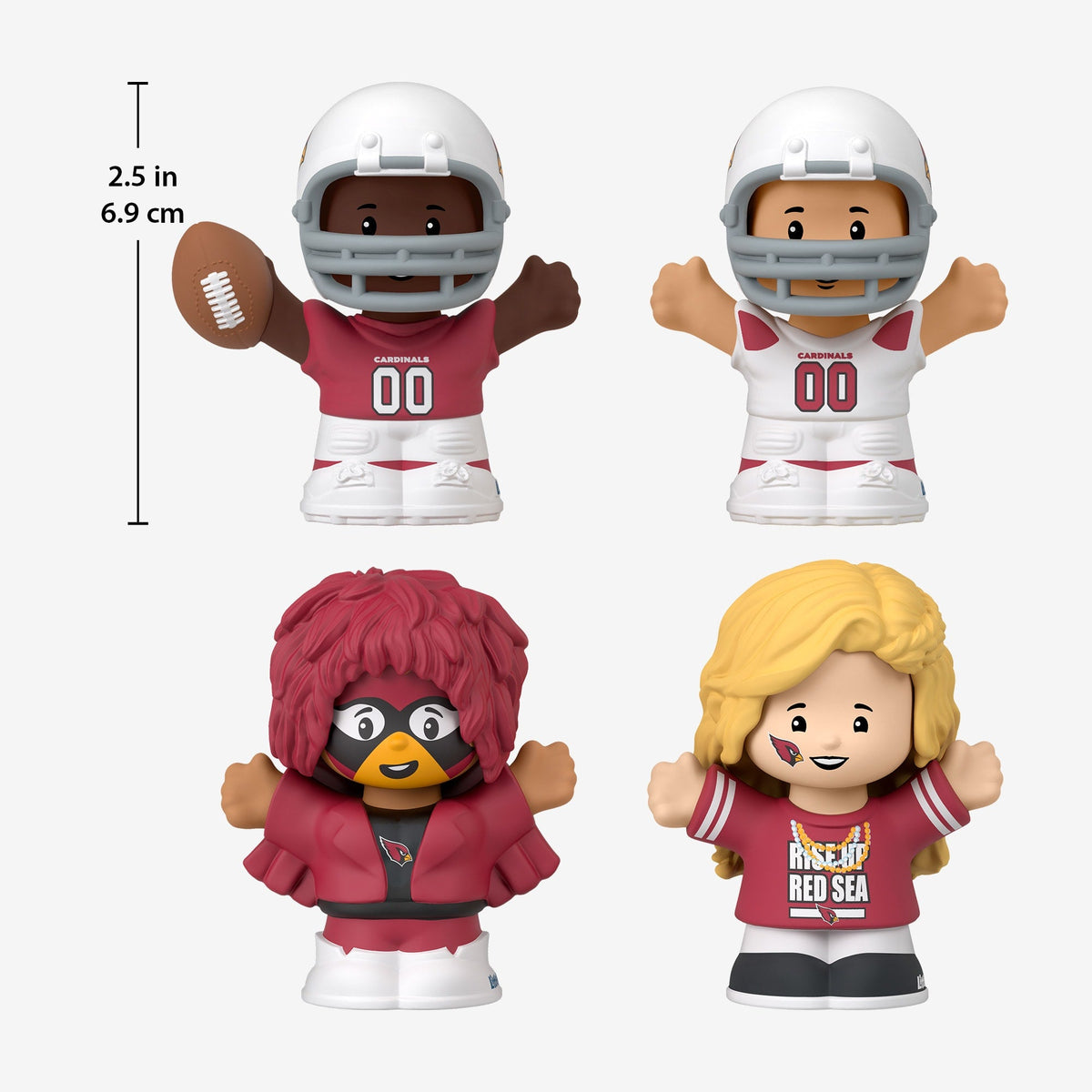 Little People Collector x NFL Arizona Cardinals Set