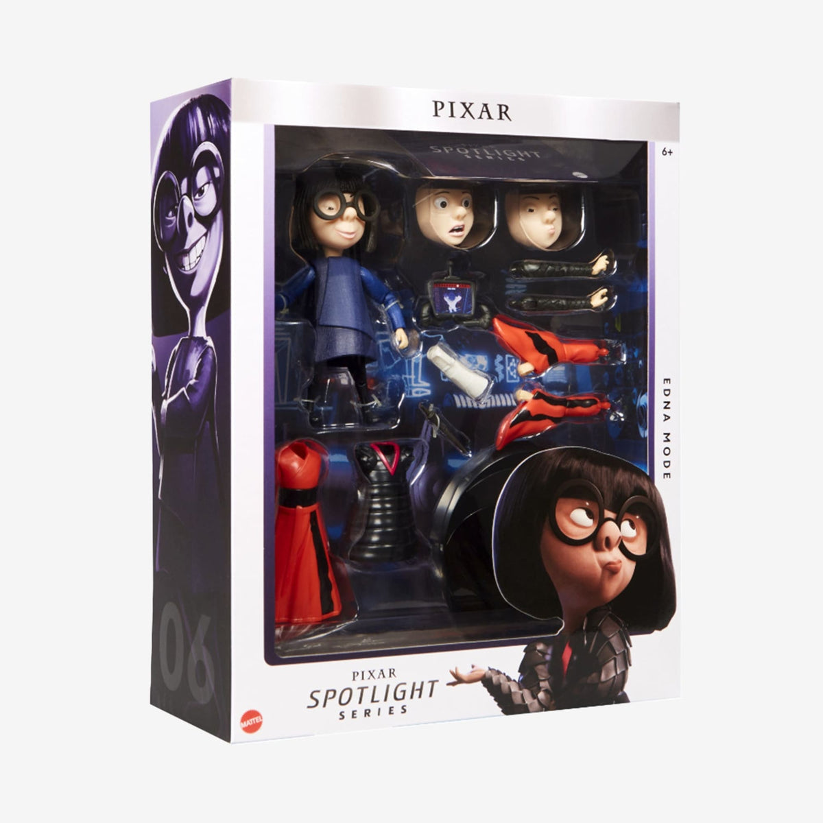 Pixar Spotlight Series Edna Mode Collector Figure The Incredibles