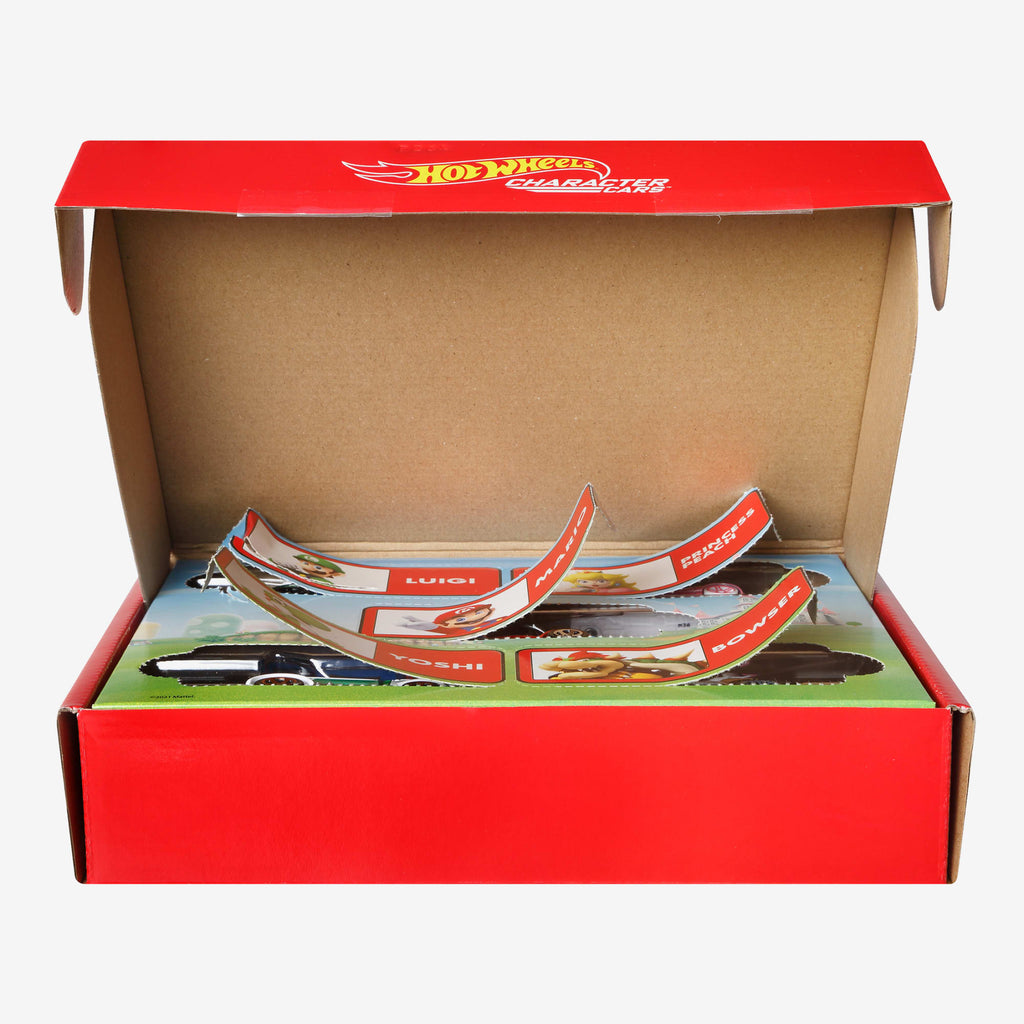 Hot Wheels Super Mario Character Cars 5-Pack