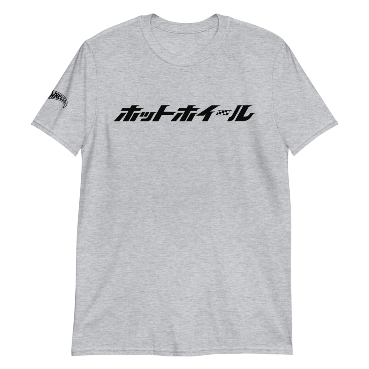 Hot Wheels Japanese Logo Short-Sleeve Sport Grey Unisex T-Shirt
